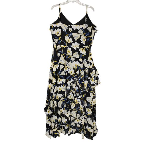INC International Concepts Floral Print High Low Maxi Dress Size 12 Sleeveless - Picture 12 of 12
